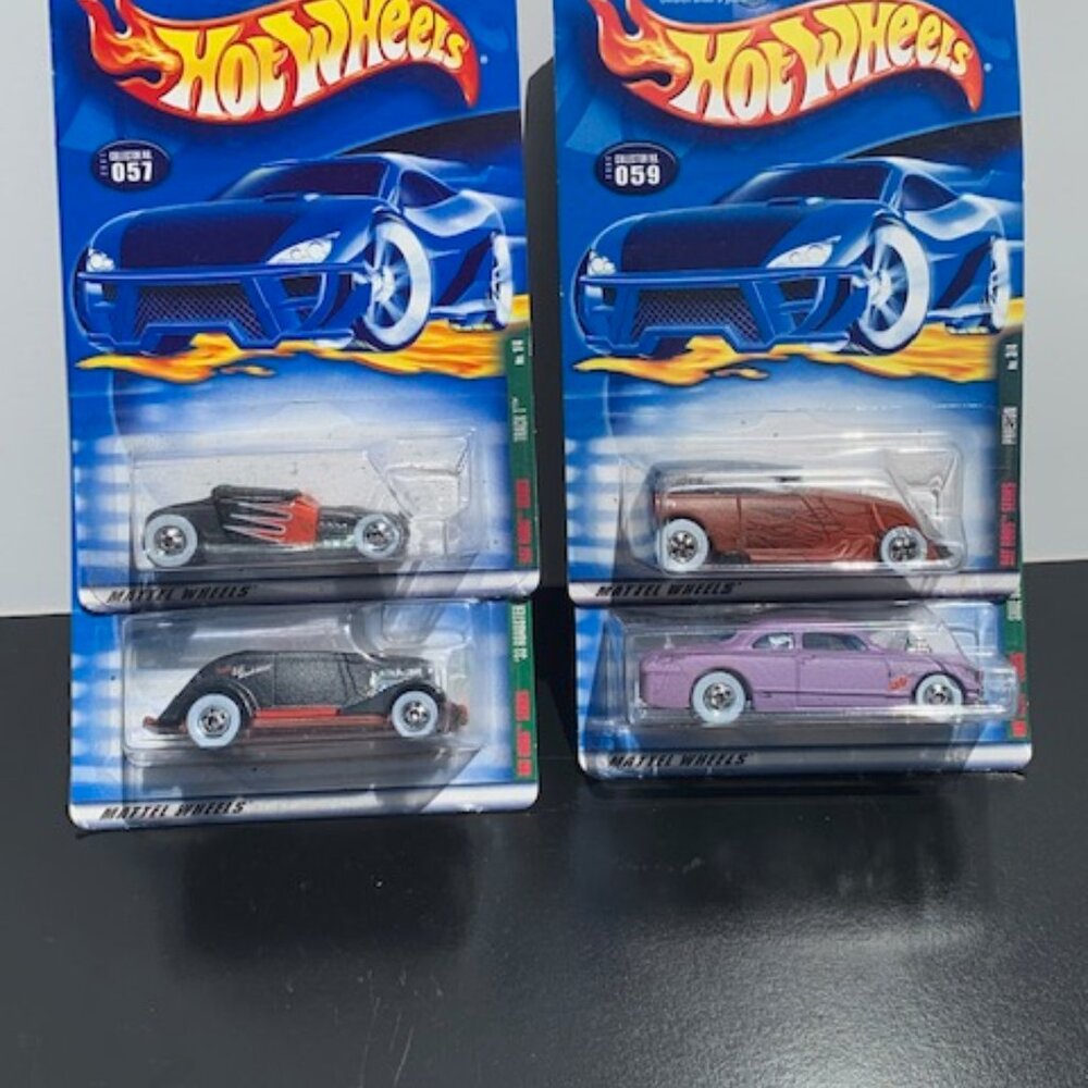 #5353 HOT WHEELS RAT ROD  VINTAGE COMPLETE SET OF 4  NEW IN PACKAGE